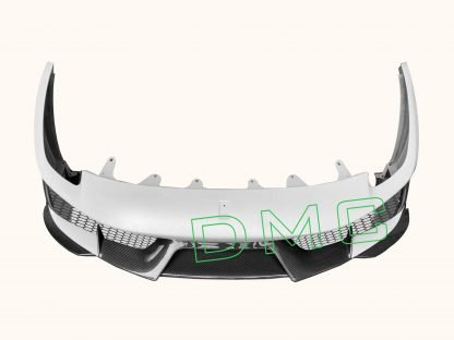 Pare chocs avant en fibre de carbone « Pista » de DMC pour Ferrari 488 GTB Coupé et Spider - KDMPARTS EUROPE TUNING STORE