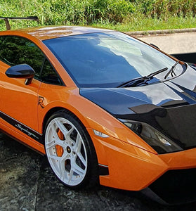 Pare chocs avant et arrière en fibre de carbone Super Trofeo DMC pour Lamborghini Gallardo d'origine - KDMPARTS EUROPE TUNING STORE