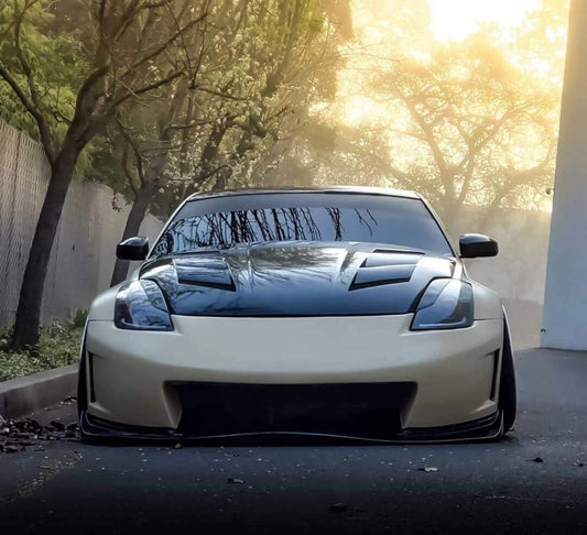 PARE CHOCS AVANT NISSAN 350Z STYLE NISMO V3 2003 - 2009 - KDMPARTS EUROPE TUNING STORE