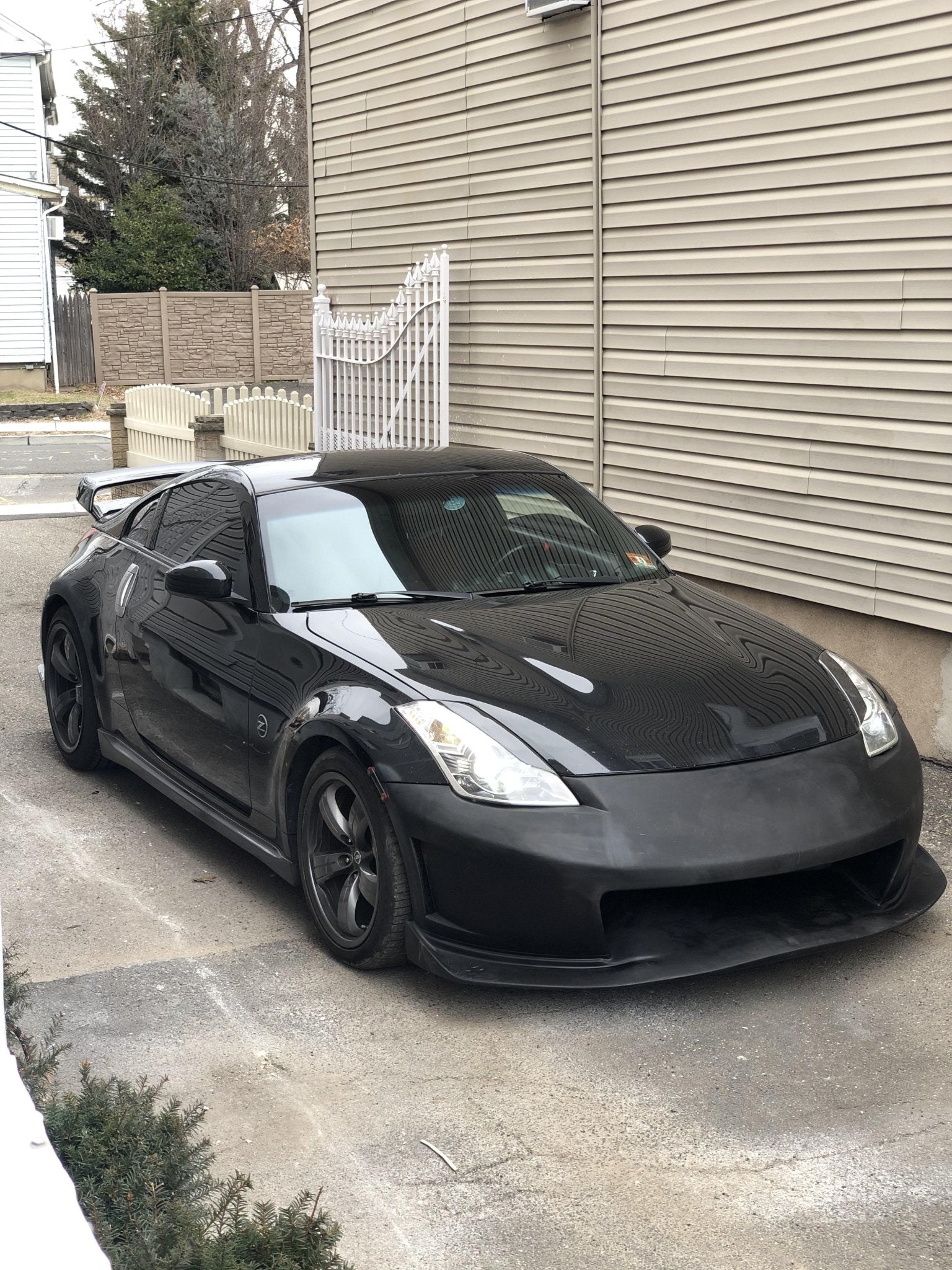 PARE CHOCS AVANT NISSAN 350Z STYLE NISMO V3 2003 - 2009 - KDMPARTS EUROPE TUNING STORE