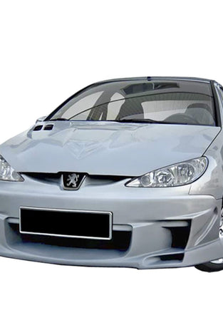 Pare chocs avant Peugeot 206 (98 - 08) – Look extrême - KDMPARTS EUROPE TUNING STORE