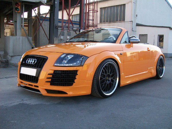 PARE CHOCS AVANT POUR AUDI TT 8N CABRIOLET ( 98 - 05 ) LOOK R8 - KDMPARTS EUROPE TUNING STORE