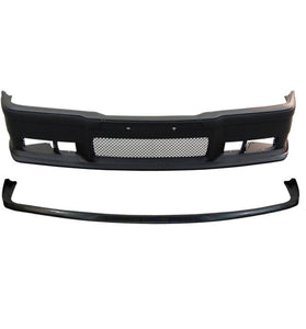 Pare Chocs Avant pour BMW E36 Look M3 avec Lame Avant en ABS en plastique - KDMPARTS EUROPE TUNING STORE
