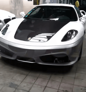 Pare chocs avant pour Ferrari F430 Coupe Spider 16M Conversion Scuderia - KDMPARTS EUROPE TUNING STORE