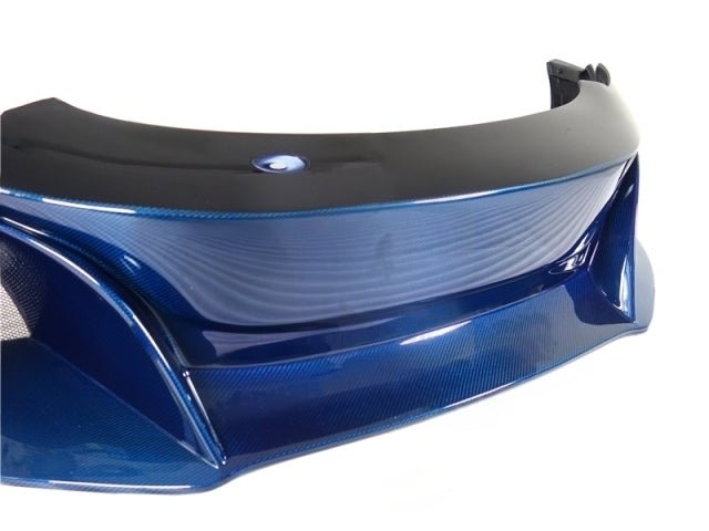 Pare chocs avant pour McLaren 650S 2014 - 2017 en fibre de Carbone bleu Style CF 675LT - KDMPARTS EUROPE TUNING STORE