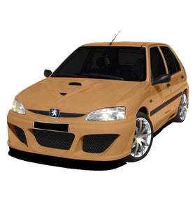 Pare chocs avant pour Peugeot 106 (96 - 05) – look Flylow - KDMPARTS EUROPE TUNING STORE
