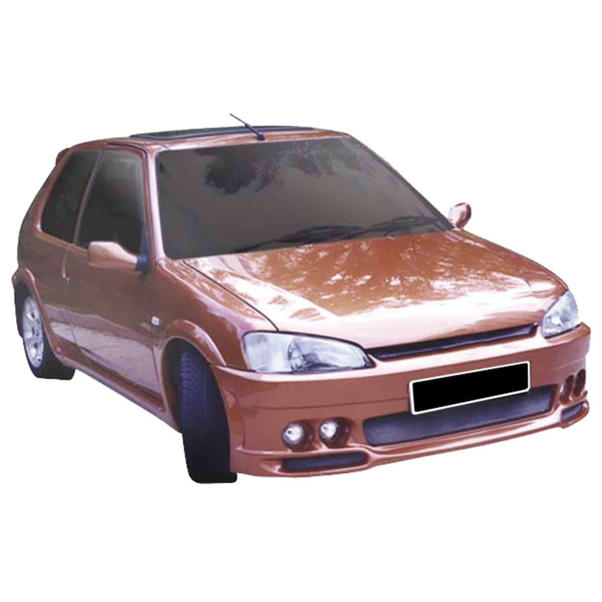 Pare chocs avant pour Peugeot 106 (96 - 05) – sport style 4 phares - KDMPARTS EUROPE TUNING STORE