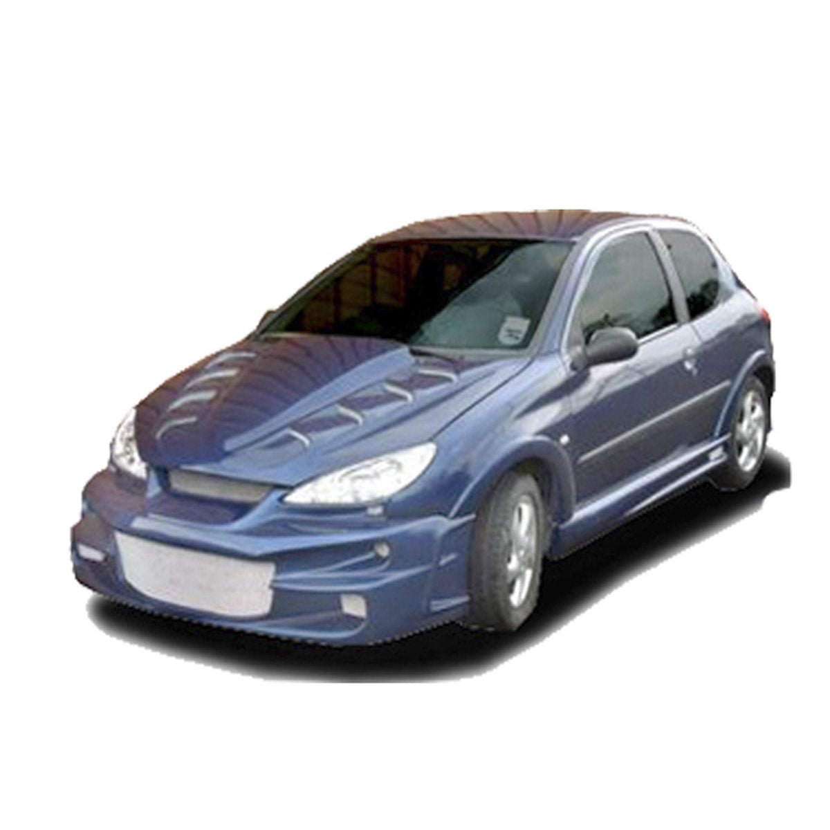 Pare chocs avant pour Peugeot 206 (98 - 08) – Look BadBoy - KDMPARTS EUROPE TUNING STORE