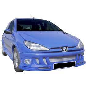 Pare chocs avant pour Peugeot 206 (98 - 08) – Look Cobra - KDMPARTS EUROPE TUNING STORE