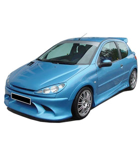 Pare chocs avant pour Peugeot 206 (98 - 08) – Look Infinity - KDMPARTS EUROPE TUNING STORE