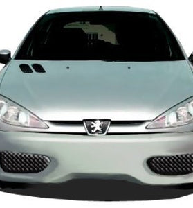 Pare chocs avant pour Peugeot 206 (98 - 08) – look Modenna - KDMPARTS EUROPE TUNING STORE