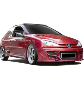 Pare chocs avant pour Peugeot 206 (98 - 08) – Look Sport - KDMPARTS EUROPE TUNING STORE