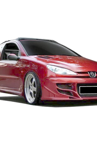 Pare chocs avant pour Peugeot 206 (98 - 08) – Look Sport - KDMPARTS EUROPE TUNING STORE