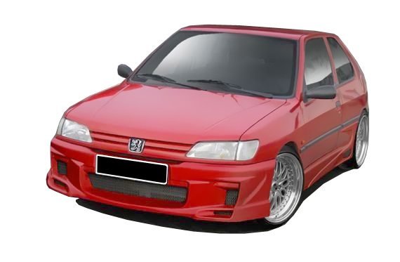 Pare chocs avant pour Peugeot 306 CC (93 - 97) look Invasion - KDMPARTS EUROPE TUNING STORE