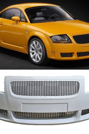 PARE CHOCS AVANT V6 AVEC GRILLE POUR AUDI TT 8N COUPÉ/CABRIOLET ( 98 - 05 ) - KDMPARTS EUROPE TUNING STORE