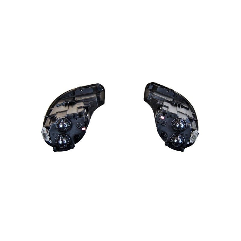 2 Phares Avant avec feux de jour pour Porsche 996 / Boxster 986 97-02 à fond noir - MS accessoires Auto
