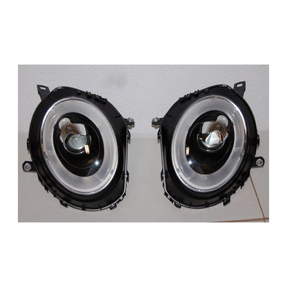 2 Phares Avant pour Mini Cooper R55 / R56 / R57 06-10 L/D Black Lti - MS accessoires Auto