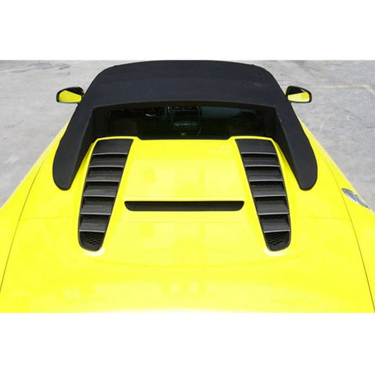 Prise d'air du coffre arrière en fibre de carbone Autoclave pour Audi R8 Spyder 2006 - 2015 - KDMPARTS EUROPE TUNING STORE
