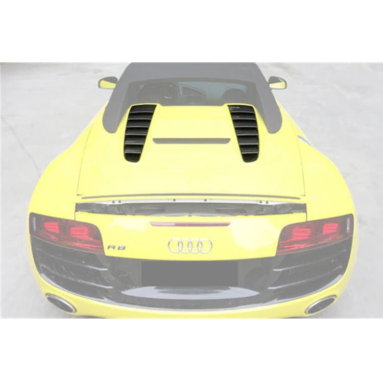 Prise d'air du coffre arrière en fibre de carbone Autoclave pour Audi R8 Spyder 2006 - 2015 - KDMPARTS EUROPE TUNING STORE