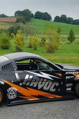 Prises d'air de fenêtre pour Nissan 350Z 2003 - 2008 Style JDM polyuréthane - KDMPARTS EUROPE TUNING STORE