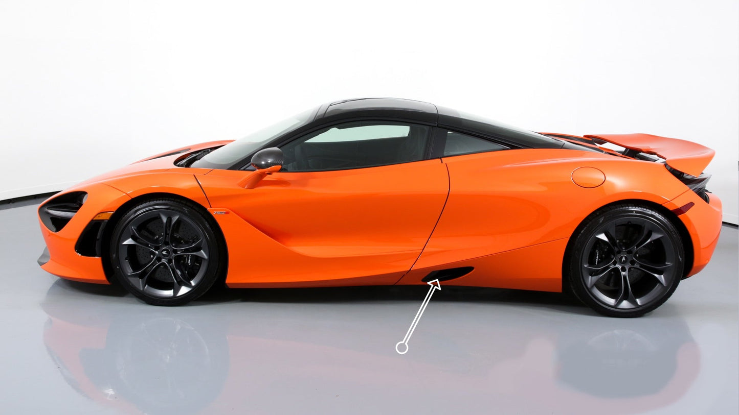 Prises d'air des bas de caisse latéraux en fibre de carbone de DMC pour McLaren 720s Coupé et Spyder - KDMPARTS EUROPE TUNING STORE