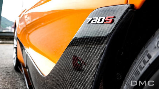 Protections latérales de porte en fibre de carbone de DMC pour McLaren 720S et 765LT Coupé et Spider d'origine - KDMPARTS EUROPE TUNING STORE