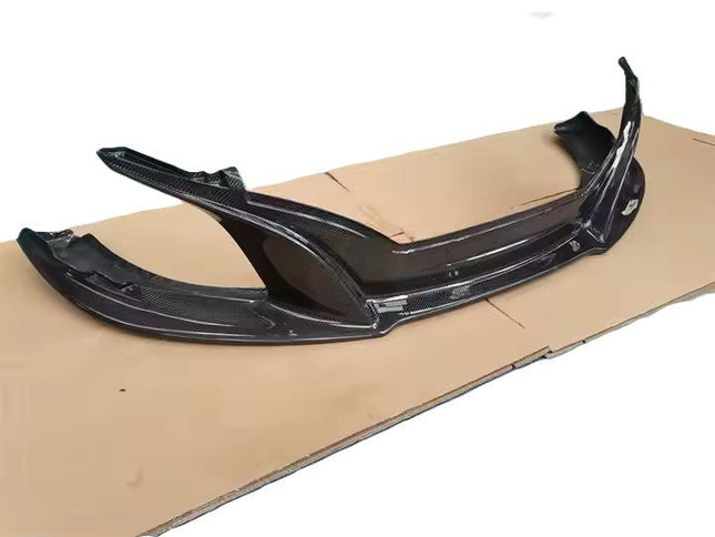 Rajout de pare chocs avant pour McLaren 650S 2014 - 2017 style OEM en fibre de Carbone sergée - KDMPARTS EUROPE TUNING STORE