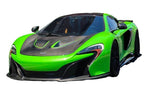Rajout de pare chocs avant pour McLaren 650S 2014 - 2017 style OEM en fibre de Carbone sergée - KDMPARTS EUROPE TUNING STORE