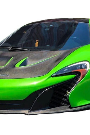 Rajout de pare chocs avant pour McLaren 650S 2014 - 2017 style OEM en fibre de Carbone sergée - KDMPARTS EUROPE TUNING STORE