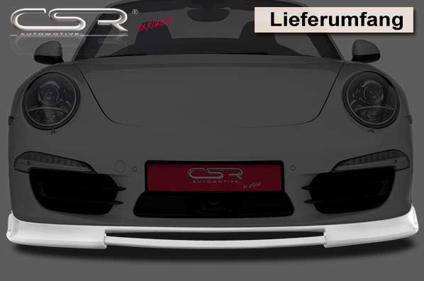 Rajout de pare chocs avant réglable pour Porsche 911 / 991.1 - KDMPARTS EUROPE TUNING STORE