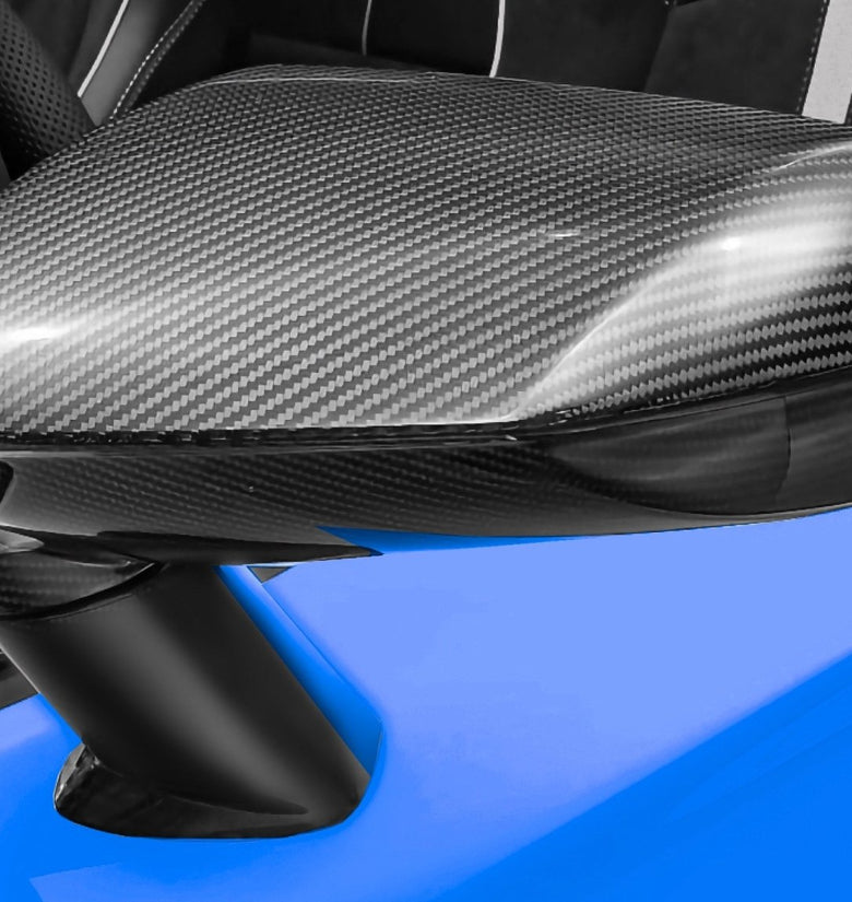 Rétroviseurs latéraux en fibre de carbone Aperture, DMC pour Lamborghini Aventador Coupé et Roadster d'origine - KDMPARTS EUROPE TUNING STORE