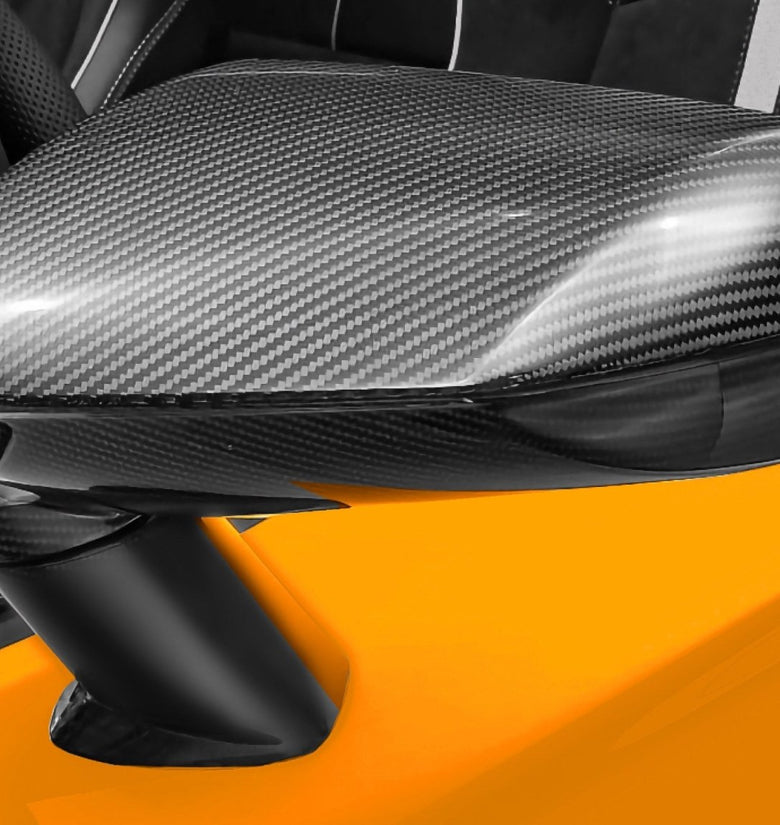Rétroviseurs latéraux en fibre de carbone DMC « 50e anniversaire » pour Lamborghini Aventador d'origine - KDMPARTS EUROPE TUNING STORE