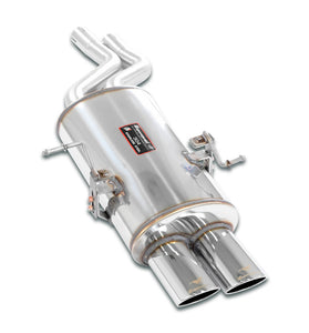 Silencieux d'échappement arrière 100x75 Supersprint pour BMW E46 - Tous les modèles (Pour conversion moteur N51 / N52 / N52N / N53) - KDMPARTS EUROPE TUNING STORE