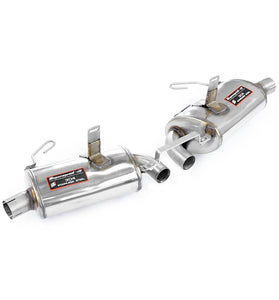 Silencieux d'échappement arrière Droit et Gauche "Racing" Supersprint pour PORSCHE 986 BOXSTER 2.5i 96 - 99 - KDMPARTS EUROPE TUNING STORE