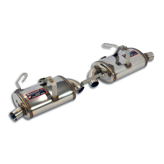 Silencieux d'échappement arrière Droit et Gauche "Sport" Supersprint pour PORSCHE 986 BOXSTER 2.7i '00 - '04 - KDMPARTS EUROPE TUNING STORE