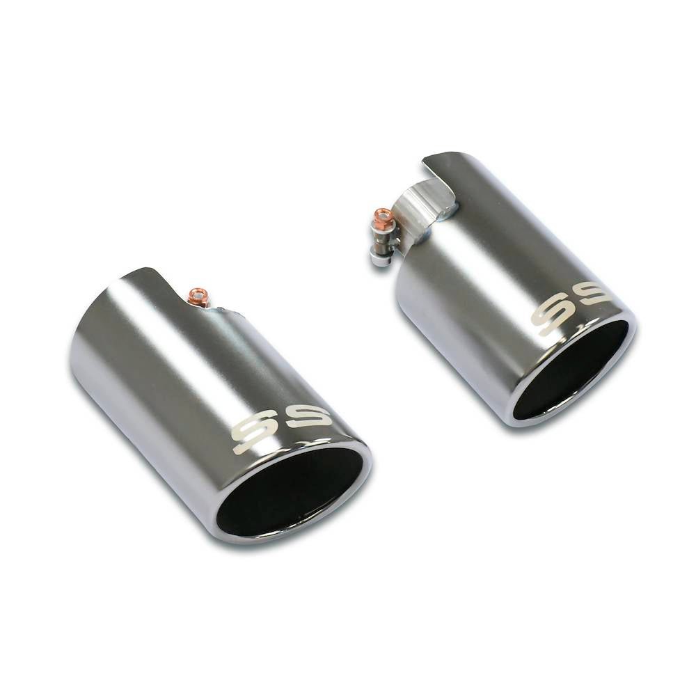 Sorties d'échappement finition "Gun Métal Grey" Supersprint pour TOYOTA YARIS GR 1.6i Turbo 4x4 (261 Hp - modèles avec GPF) 2020 - > 2024 - KDMPARTS EUROPE TUNING STORE