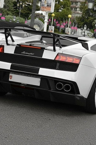 Spoiler arrière en fibre de carbone « Aperture 1.0 » DMC pour Lamborghini Gallardo Coupé et Spyder d'origine - KDMPARTS EUROPE TUNING STORE