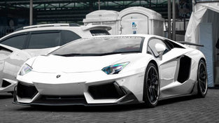 Spoiler avant en fibre de carbone Aperture DMC pour Lamborghini Aventador Coupé et Roadster d'origine - KDMPARTS EUROPE TUNING STORE