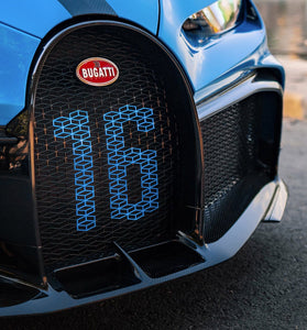 Spoiler avant en fibre de carbone forgée DMC pour Bugatti Chiron - remplace le splitter de base d'origine, look PUR SPORT - KDMPARTS EUROPE TUNING STORE