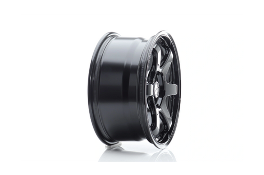 Jante Japan Racing Wheels SL03 17x8 (5 furos personalizados) ET20-42 5H Preto brilhante