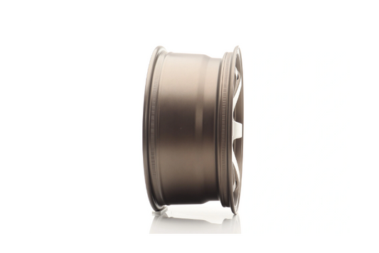 Jante Japan Racing Wheels SL03 17x8 (5 furos personalizados) ET20-42 5H PRETA Bronze mate