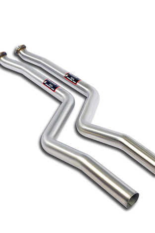 Tubes avant (suppression de catalyseur) Droit + Gauche Supersprint pour BMW E46 Compact - Tous les modèles (Pour conversion moteur N55) - KDMPARTS EUROPE TUNING STORE