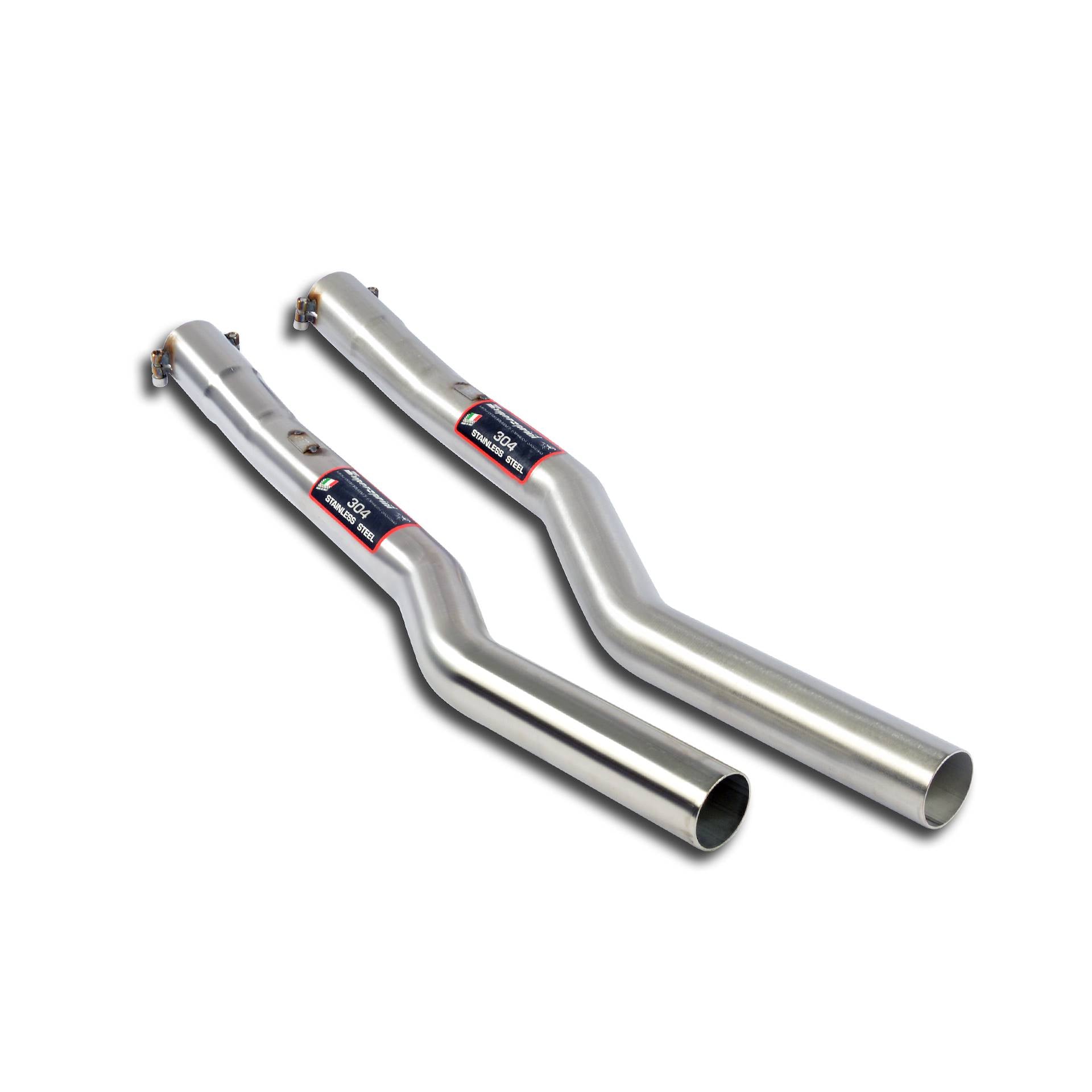 Tubes centraux d'échappement Droit - Gauche Supersprint pour BMW E46 330d (Berline - Coupé - Break) ' 00 - > - KDMPARTS EUROPE TUNING STORE