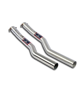 Tubes centraux d'échappement Droit - Gauche Supersprint pour BMW E46 330d (Berline - Coupé - Break) ' 00 - > - KDMPARTS EUROPE TUNING STORE