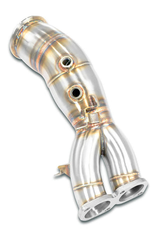 Tuyau Downpipe (suppression de catalyseur) Supersprint Pour moteur N55 pour BMW E46 Compact - Tous les modèles (Pour conversion moteur N55) - KDMPARTS EUROPE TUNING STORE