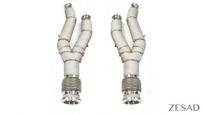 Tuyaux d'échappement en acier inoxydable ZESAD pour Lamborghini Aventador Coupé et Roadster d'origine - KDMPARTS EUROPE TUNING STORE