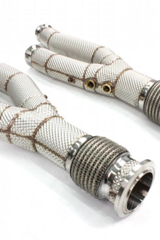 Tuyaux d'échappement en acier inoxydable ZESAD pour Lamborghini Aventador Coupé et Roadster d'origine - KDMPARTS EUROPE TUNING STORE