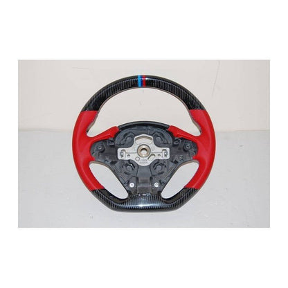 Volant en fibre de carbone rouge pour BMW F30 / F31 / F32 / F33 / F36 - KDMPARTS EUROPE TUNING STORE