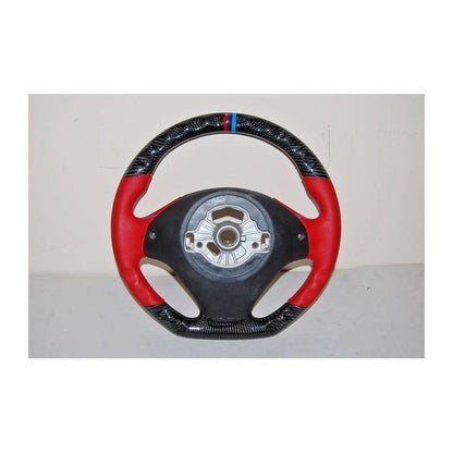 Volant en fibre de carbone rouge pour BMW F30 / F31 / F32 / F33 / F36 - KDMPARTS EUROPE TUNING STORE
