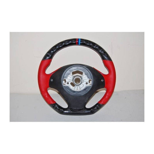 Volant en fibre de carbone rouge pour BMW F30 / F31 / F32 / F33 / F36 - KDMPARTS EUROPE TUNING STORE